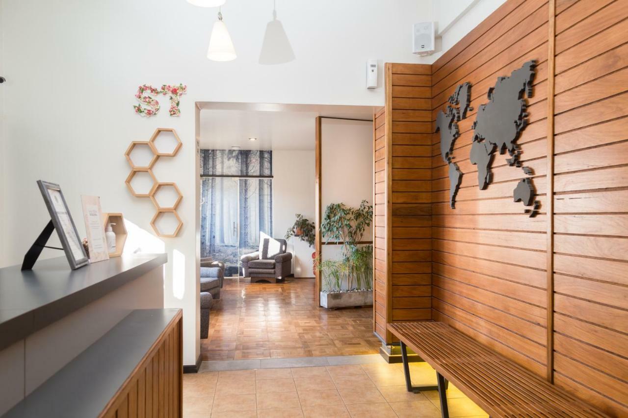 سان كارلوس دي باريلوتشي Hostel Los Troncos المظهر الخارجي الصورة